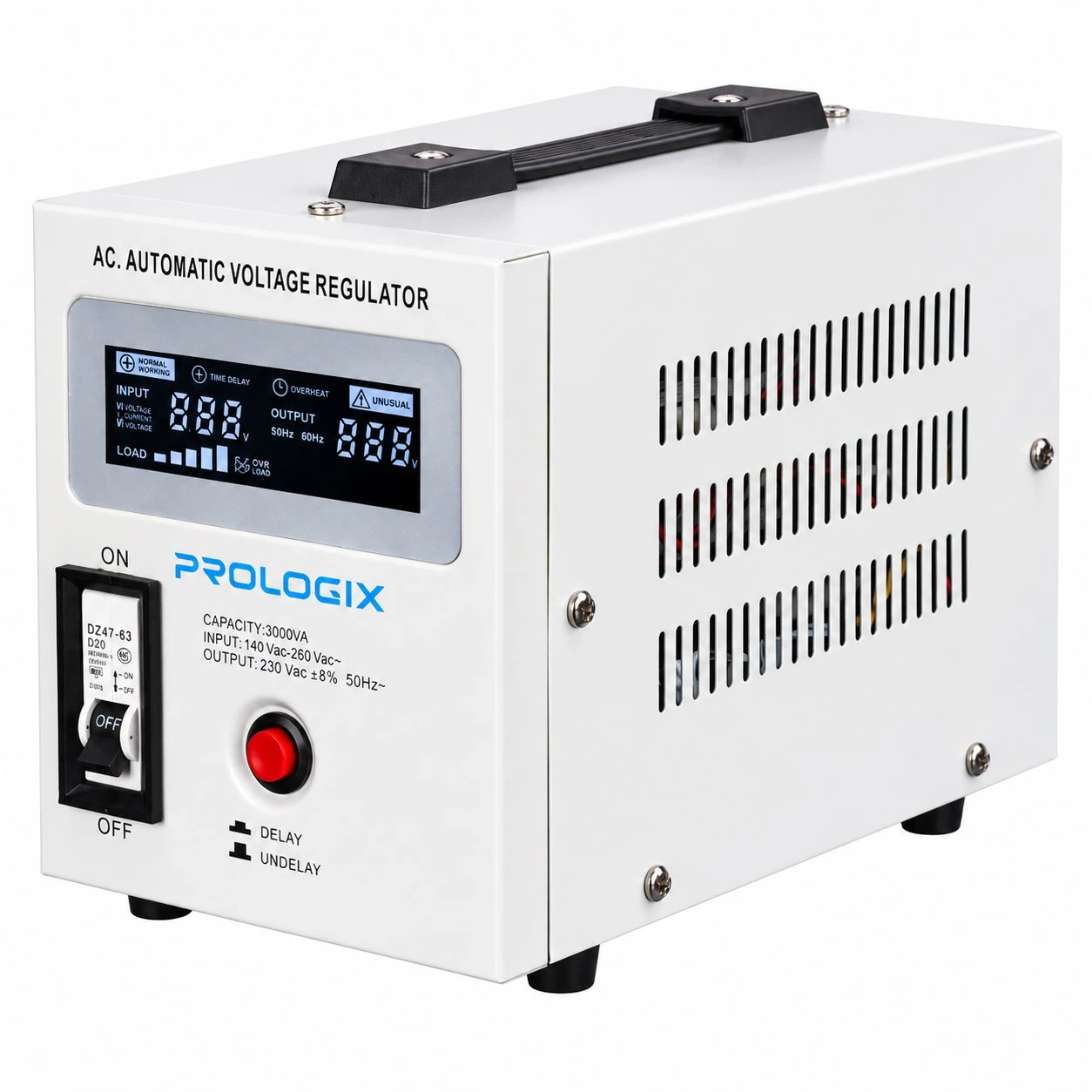 Prologix 3000VA (PLSTAB-REL3000T) (UA) Тип стабілізатора: релейний;