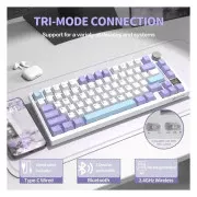 Attack Shark X820 Ultra RGB WirelessBluetooth/USB UA Lavender (X820ULTRAGA_AS) (UA)