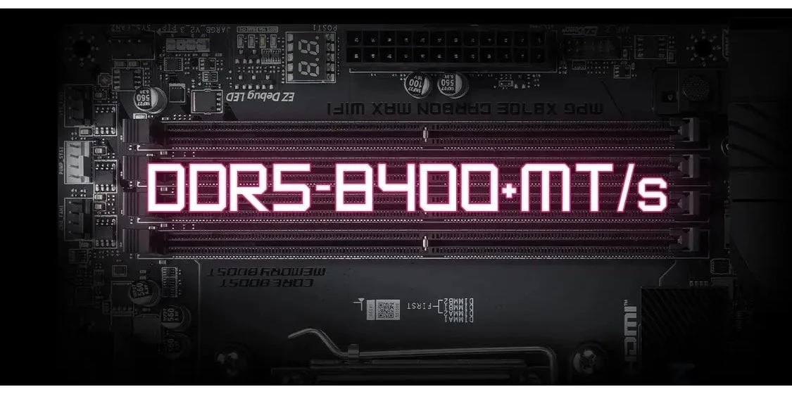 MSI MPG X870E Carbon Max WiFi Socket AM5 (UA)