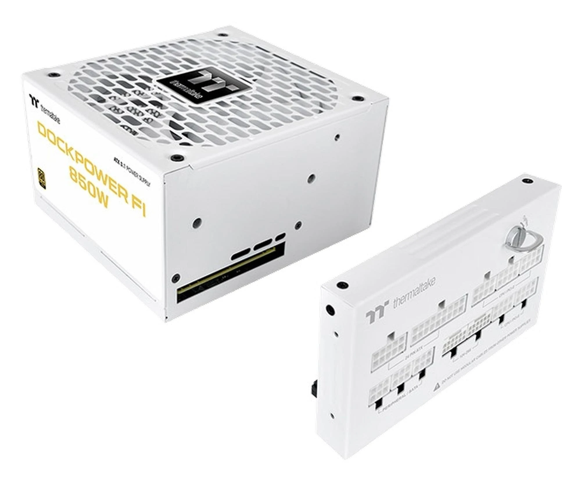 Thermaltake Dockpower FI 850W 80 Plus Gold modular ATX3.1 Gen5 Snow (PS-DCP-0850FNFAGE-S) EU