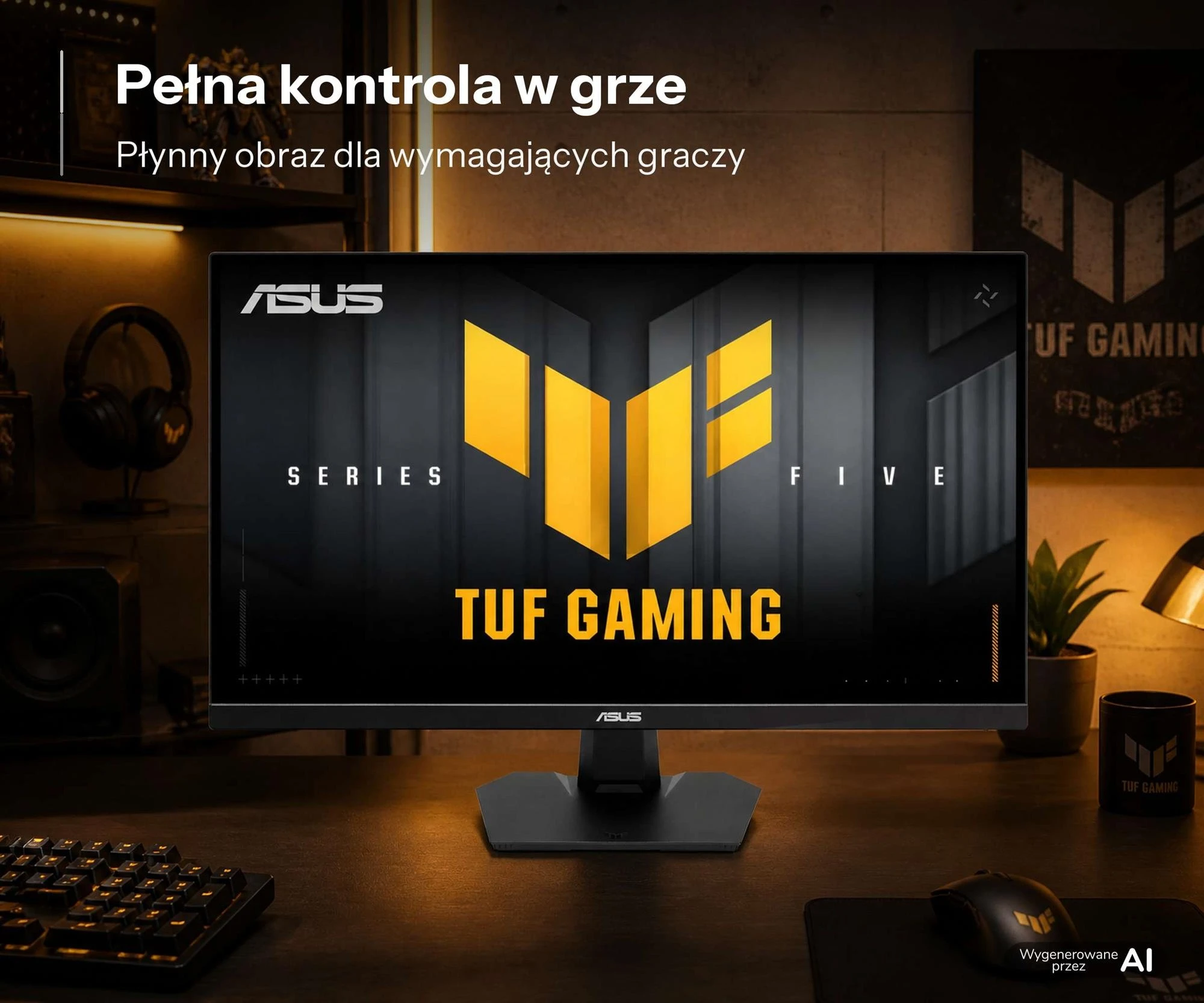 ASUS TUF Gaming VG27AQME5F Series 5 (90LM0D40-B01171) EU Діагональ екрана: 27; Покриття