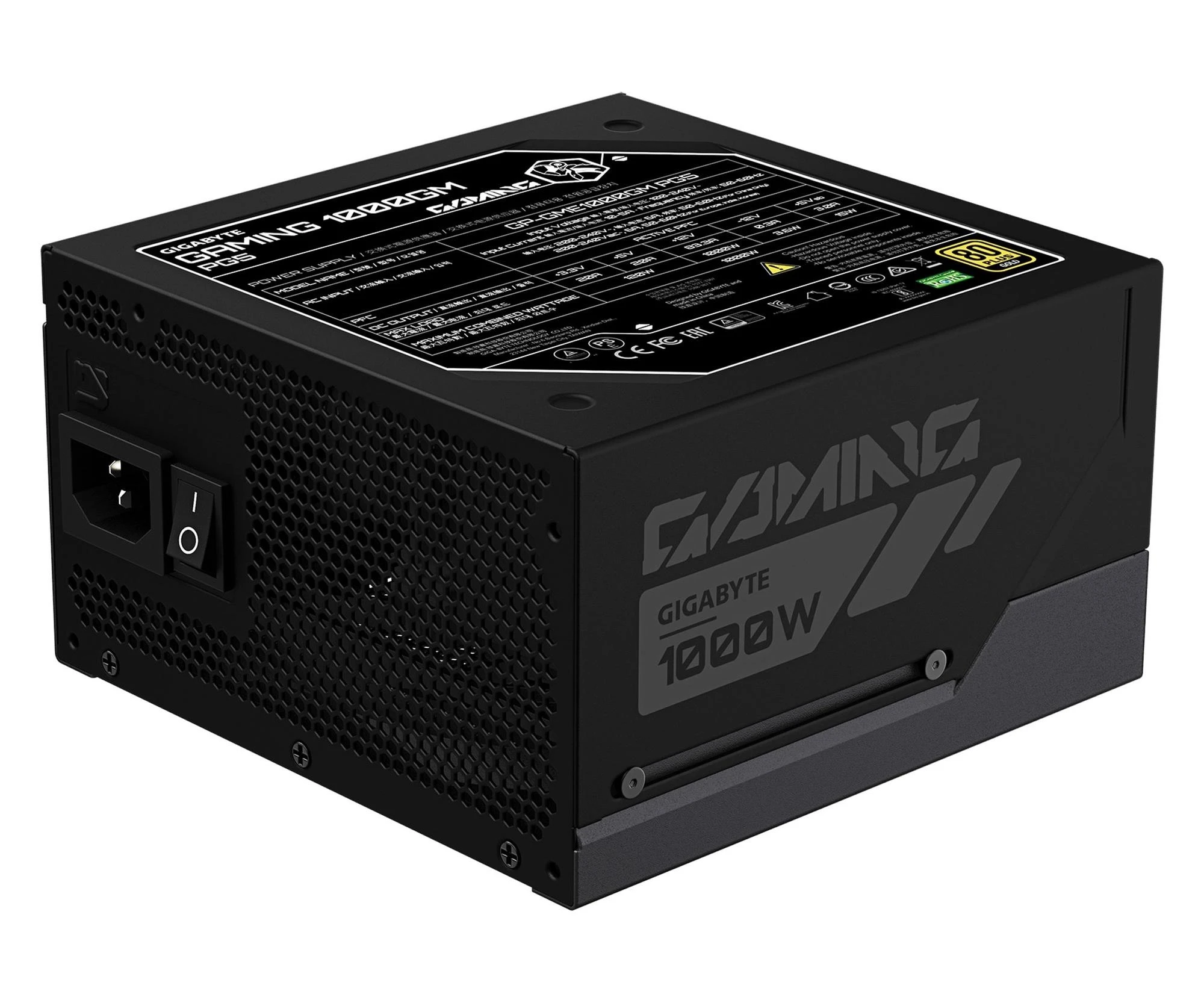 Gigabyte Gaming 1000GM PG5 1000W 80 Plus Gold (GP-GME1000GM PG5) EU