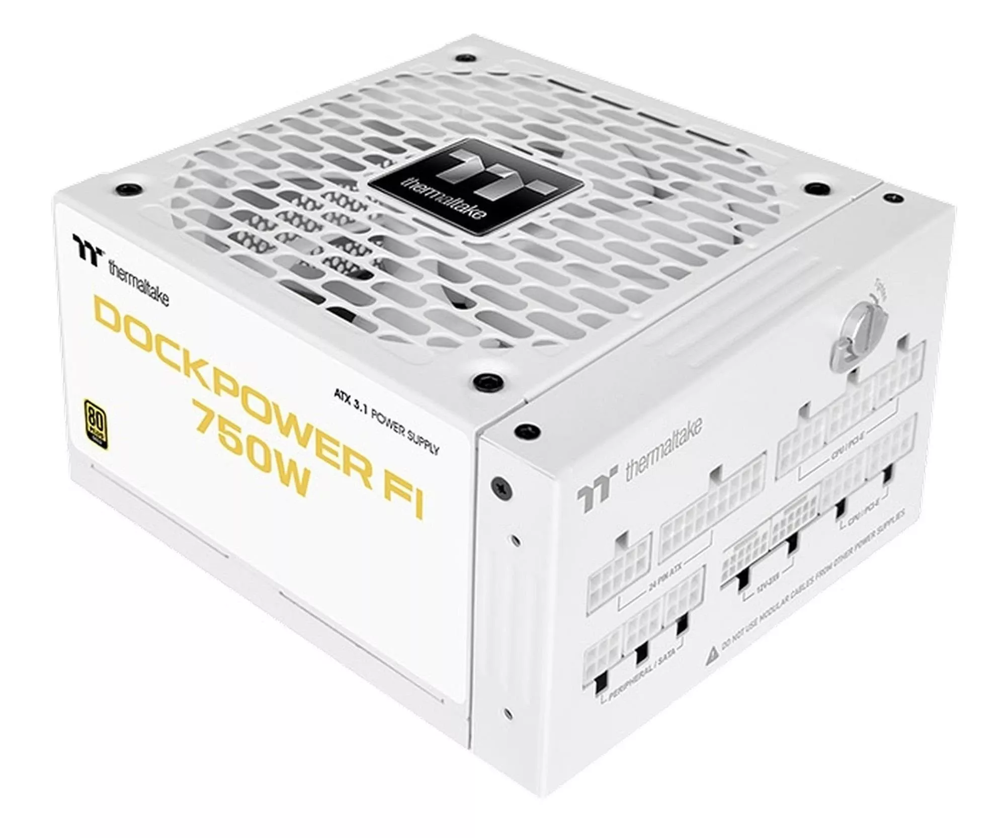 Thermaltake Dockpower FI 750W 80 Plus Gold modular ATX3.1 Gen5 Snow (PS-DCP-0750FNFAGE-S) EU