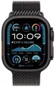 Ремінець Apple Milanese Loop Black Titanium для Watch 44/45/46/49mm Small (MXKF3)