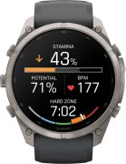 Смарт-часы Garmin Fenix 9 Pro 51mm Titanium with Graphite/Black Silicone Band (010-04337-25/26)