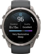 Смарт-часы Garmin Fenix 9 Pro 51mm Titanium with Graphite/Black Silicone Band (010-04337-25/26)