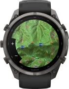 Смарт-часы Garmin Fenix 9 Pro 51mm Carbon Gray DLC Titanium with Black/Pebble Gray Silicone Band (010-04337-15/16)