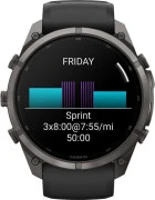 Смарт-часы Garmin Fenix 9 Pro 51mm Carbon Gray DLC Titanium with Black/Pebble Gray Silicone Band (010-04337-15/16)