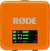 микрофонная радиосистема для камеры, для смартфона Rode Wireless GO Gen 3 Orange