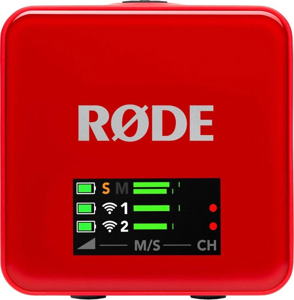 мікрофонна радіосистема для камери, для смартфона Rode Wireless GO Gen 3 Red