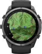 Смарт-часы Garmin Fenix 9 Pro inReach 51mm Carbon Gray DLC Titanium w. Black/Pebble Gray Silicone B. (010-04337-10/11)