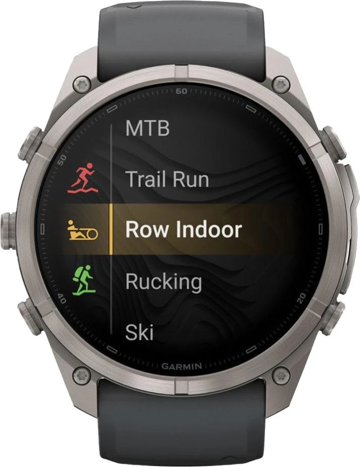 Смарт-часы Garmin Fenix 9 Pro inReach 51mm Titanium with Graphite/Black Silicone Band (010-04337-20/21)