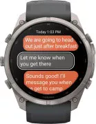 Смарт-часы Garmin Fenix 9 Pro inReach 51mm Titanium with Graphite/Black Silicone Band (010-04337-20/21)
