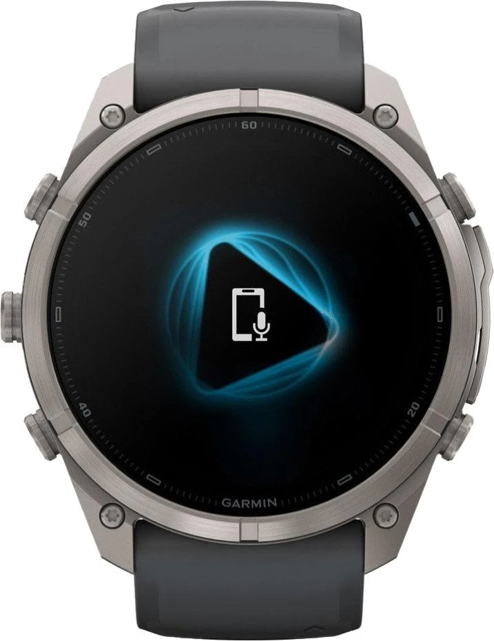 Смарт-часы Garmin Fenix 9 Pro inReach 51mm Titanium with Graphite/Black Silicone Band (010-04337-20/21)