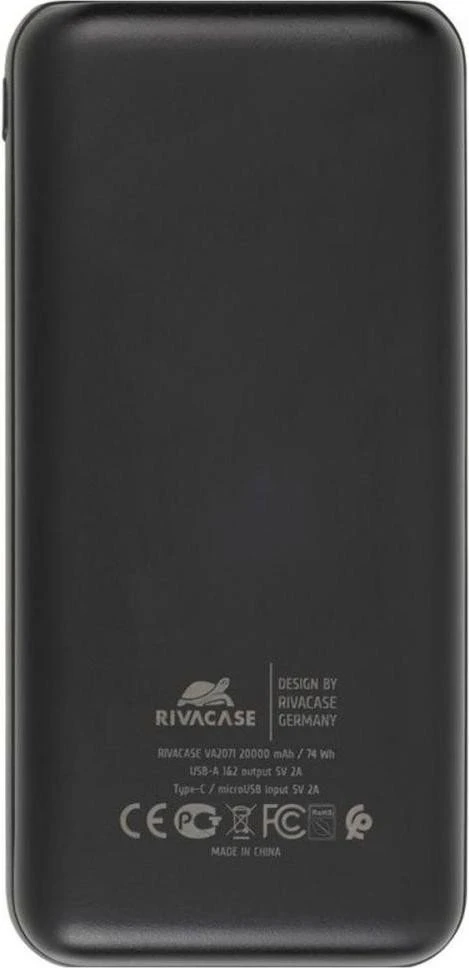 Rivacase RIVAPOWER VA2071 20000mAh Black (UA)
