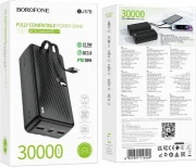 Borofone BJ57B Graceful 30000mAh Black