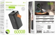 Borofone BJ66B 60000mAh 22.5W Black