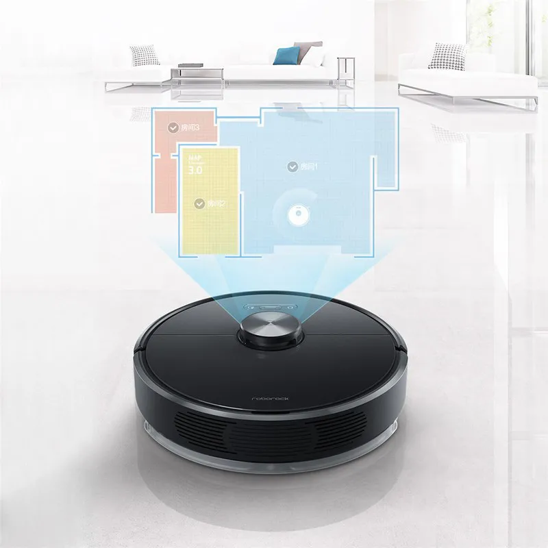 Робот-пылесос Xiaomi RoboRock S652 Black (S652)