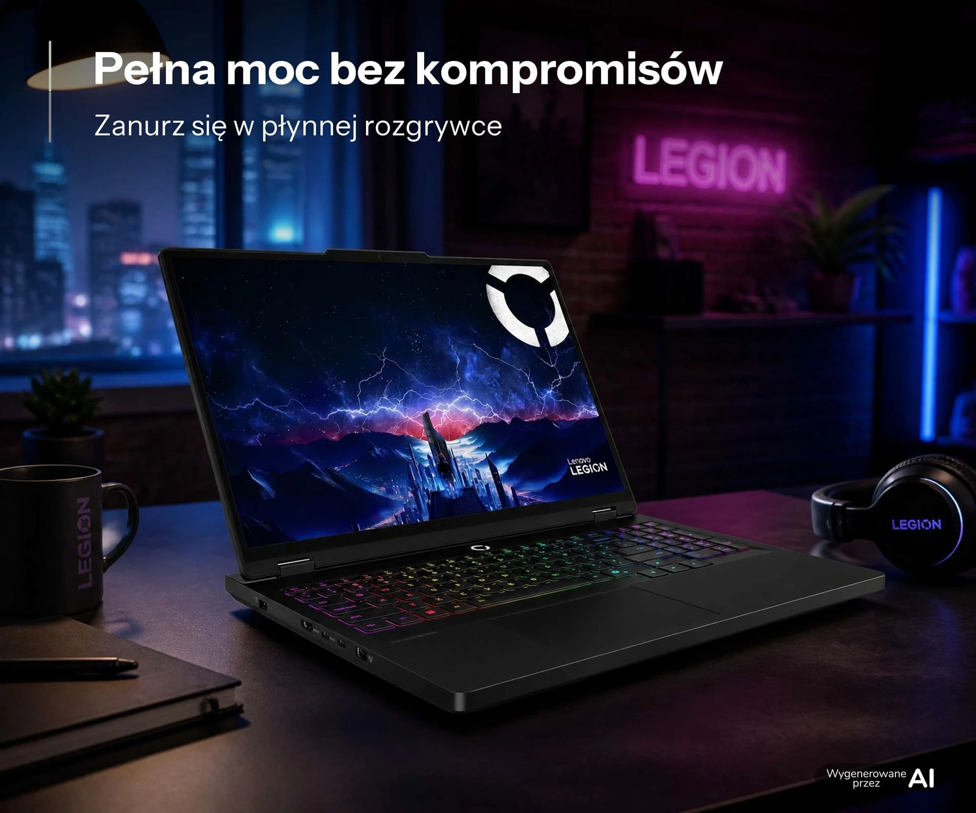 Lenovo Legion Pro 5-16 Ultra 9-290HX/16GB/512+1TB/Win11X RTX5070 (83F300ANPB)
