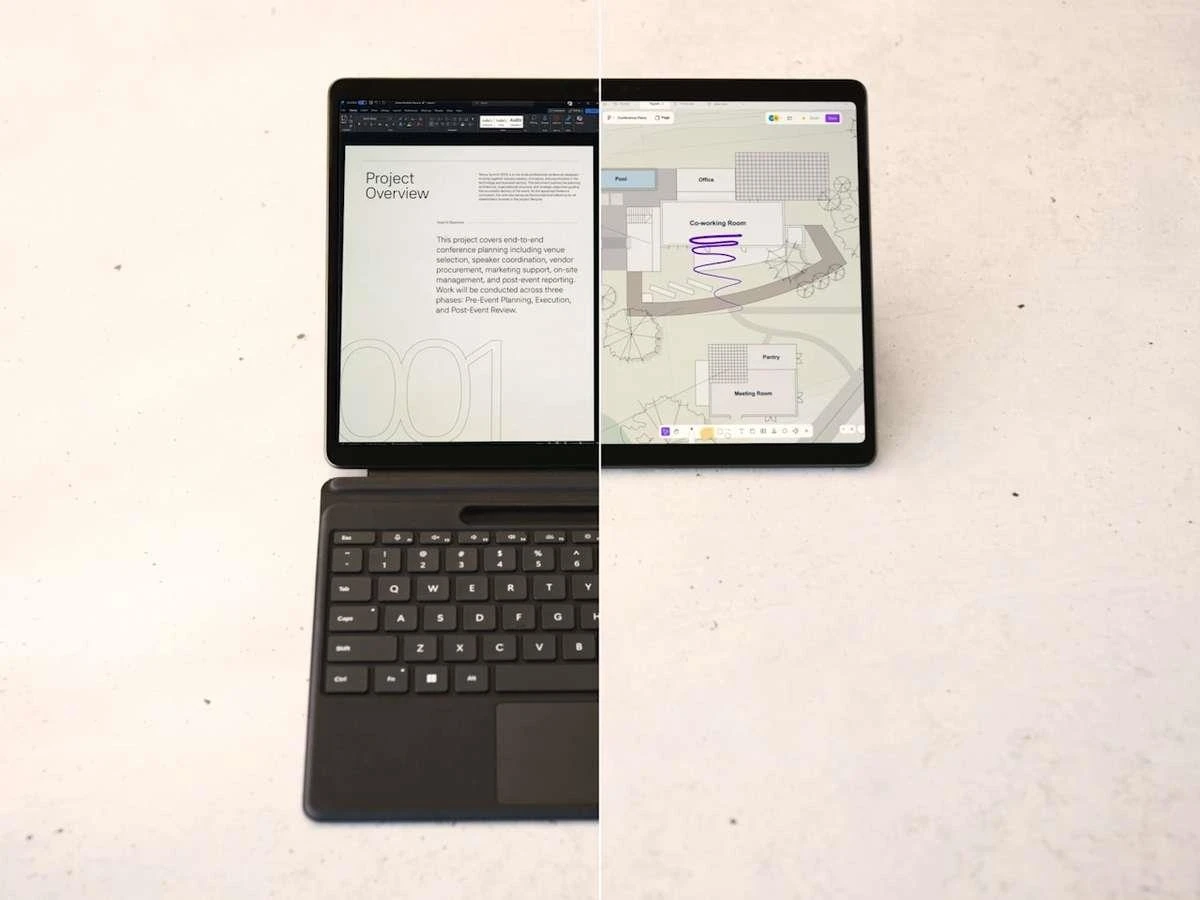 Microsoft Surface Pro X2 Plus/24GB/1TB/W11P Platynowy (EP2-76351) No charging adapter
