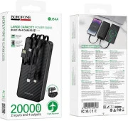 Borofone BJ84A Smooth 20000mAh Black