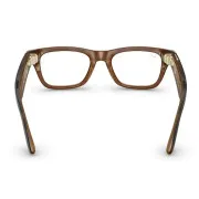 Ray-Ban Meta Blayzer Optics Gen 2 Shiny Havana with Demo Lens (RW7001 8528 50-19)