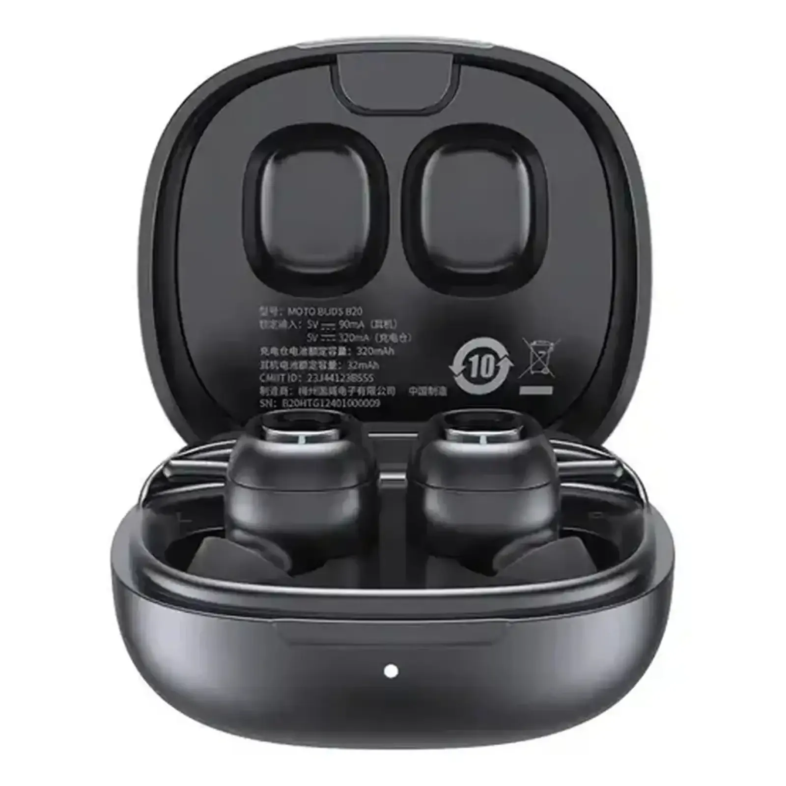 Motorola Moto Buds B20 True Wireless Bluetooth Headphones Black