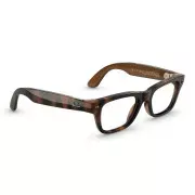 Ray-Ban Meta Blayzer Optics Gen 2 Shiny Havana with Demo Lens (RW7001 8528 50-19)