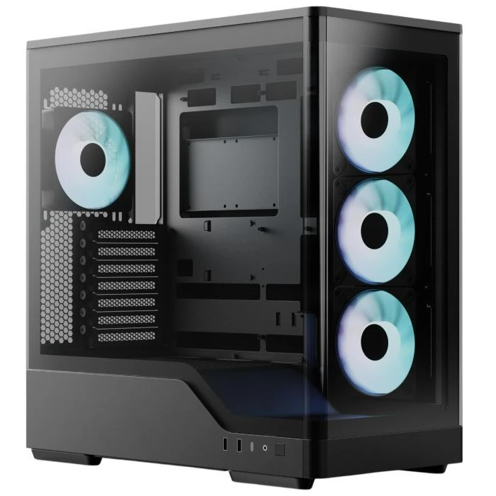 AeroCool P500A-BK-v1 Black (ACCM-PN08143.11) (UA) Клас корпусу: Мультимедійні;