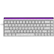 Ajazz NK68 Red Switch USB UA White (NK68-R-S-W) (UA)