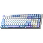 Aula S100pro RGB KRGD Red Switch Wireless/Bluetooth/Type-C UA White/Blue (6948391205762) (UA)