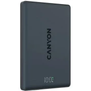 Canyon 5000mAh OnPower 500 PD20W Magnetic wireless MagSafe Black (CNS-CPB500B) (UA)