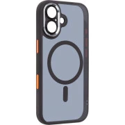 Чохол для мобільного телефону Armorstandart Unit MagCase SE Apple iPhone 17 Black Orange (ARM86314) (UA)