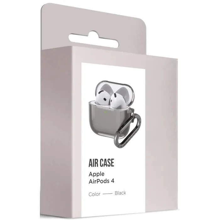 Чехол для наушников Armorstandart Air для Apple Airpods 4 Black (ARM82606) (UA) Совместимость с брендом: Apple;