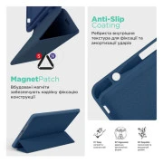 Чехол для планшета Armorstandart Smart Fold Pen Apple iPad Air 11 (2024) Dark Blue (ARM78117) (UA)