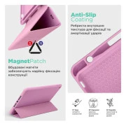 Чохол для планшета Armorstandart Smart Fold Pen Apple iPad Air 13 (2024) Pink (ARM78137) (UA)