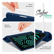 Чохол для планшета Armorstandart Smart Fold Pen Apple iPad Pro 11 (2024) Dark Blue (ARM78126) (UA)