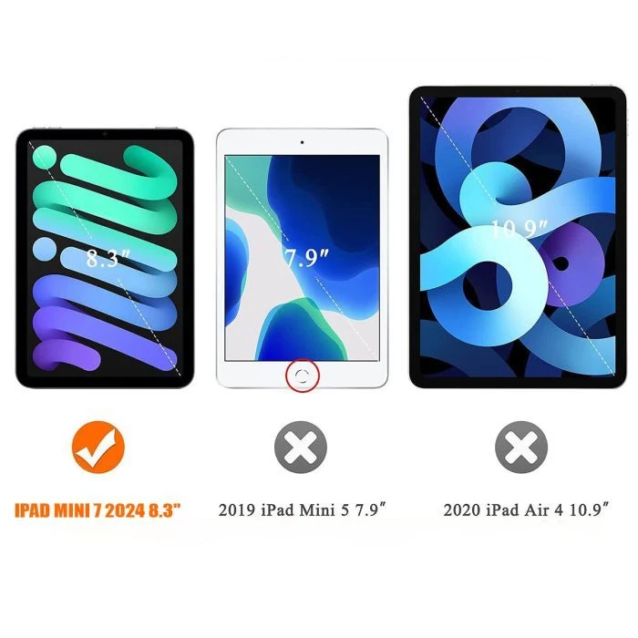 Чохол для планшета BeCover Apple iPad Mini 7 2024 Deep Blue (712428) (UA) Тип: накладка; Сумісність з