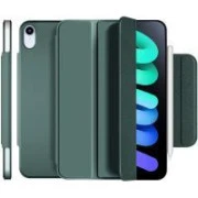 Чохол для планшета BeCover Magnetic Buckle Apple iPad mini 6 2021 Темно-зелений (706826) (UA)