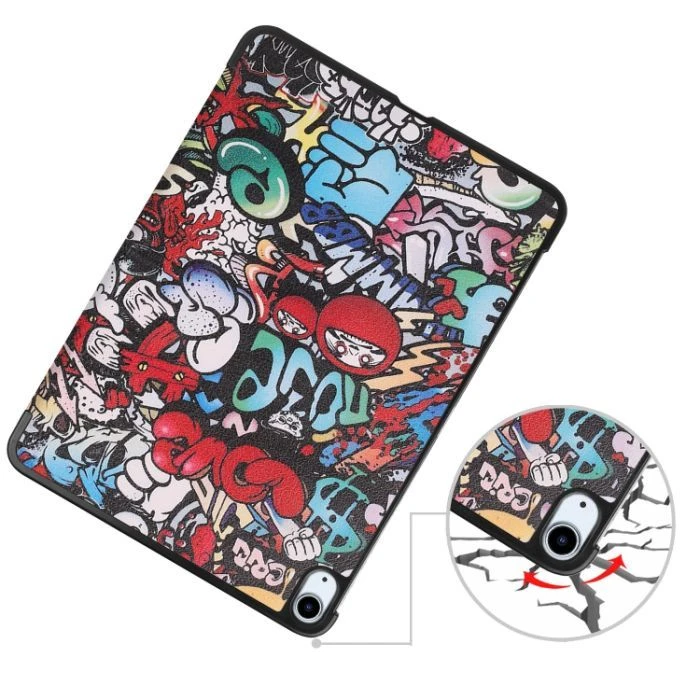 Чехол для планшета BeCover Smart Case Apple iPad Air 11 M2/M3 (2024/2025) Graffiti (711605) (UA) Тип: обложка; Совместимость с