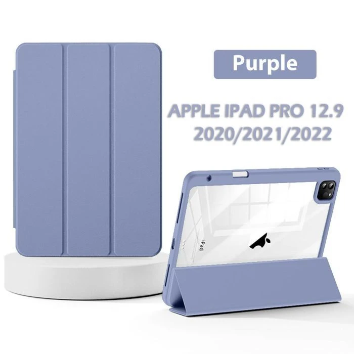 Чехол для планшета BeCover Soft Edge TPU Apple iPad Pro 12.9 2020/2021/2022 Purple (711710) (UA) Тип: чехол; Совместимость с
