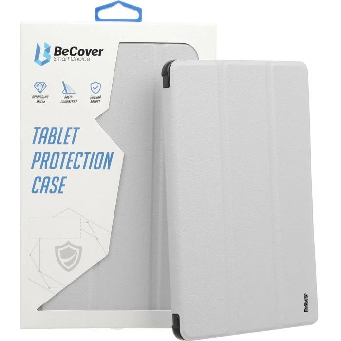 Чехол для планшета BeCover Soft Edge TPU Apple iPad Pro 13 M4 2024 Gray (711718) (UA) Тип: чехол; Совместимость с