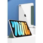 Чохол для планшета BeCover Soft Edge з тримачем для Apple Pencil iPad Mini 7 2024 Темно-зелений (712466) (UA)