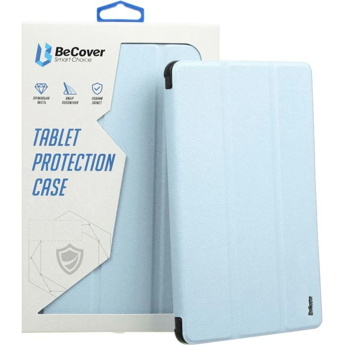 Чохол для планшета BeCover Soft TPU з тримачем для Apple Pencil iPad Mini 7 2024 Світло-синій (712441) (UA)