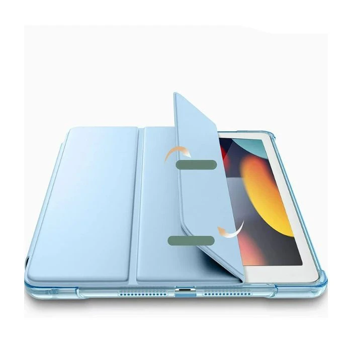 Чохол для планшета BeCover Tri Fold Hard Apple iPad 10.2 2019/2020/2021 Light Blue (711126) (UA) Тип: обкладинка; Сумісність з