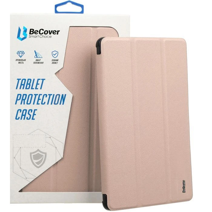 Чохол для планшета BeCover Tri Fold Hard Apple iPad Air 13 M2/M3 (2024/2025) Рожевий (711724) (UA) Тип: чохол; Сумісність з брендом: