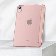 Чохол для планшета BeCover Tri Fold Hard Apple iPad Air 4 10.9 2020/2021 Рожевий (709660) (709660) (UA)