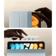 Чехол для планшета BeCover Tri Fold Hard Apple iPad Mini 7 2024 Light Blue (712453) (UA)