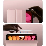 Чохол для планшета BeCover Tri Fold Hard Apple iPad Mini 7 2024 Rose Gold (712456) (UA)