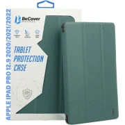 Чехол для планшета BeCover Tri Fold Hard Apple iPad Pro 12.9 2020/2021/2022 Dark Green (711720) (UA)